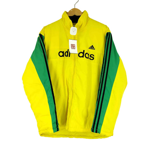 アディダス adidas リバーシブルジップアップ中綿ジャケット メンズ XXL