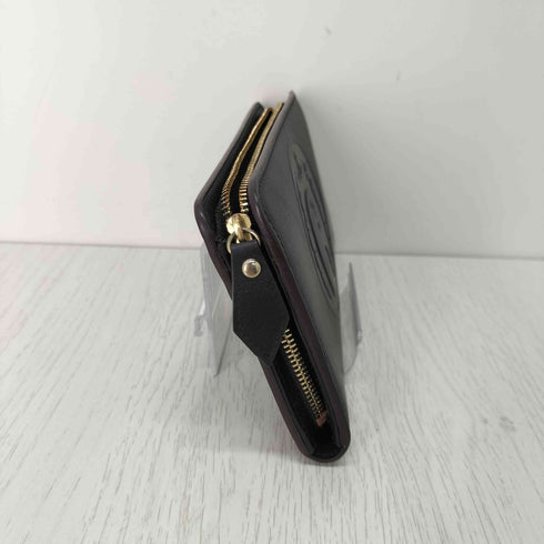 ヴィヴィアンウエストウッド Vivienne Westwood LOVE ME PIG レザーロングウォレット レディース