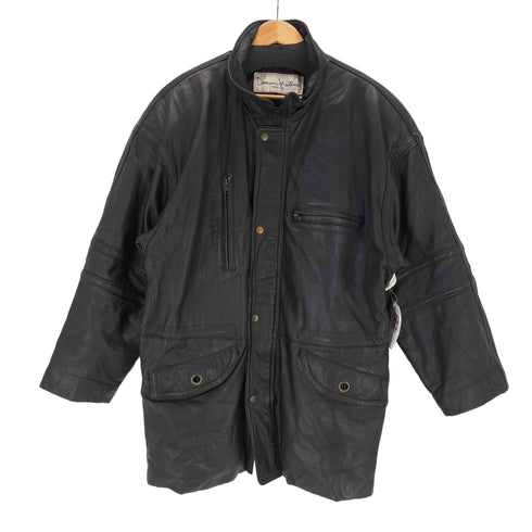 DOMANI MATIMU ジップアップラムレザージャケット メンズ JPN:L