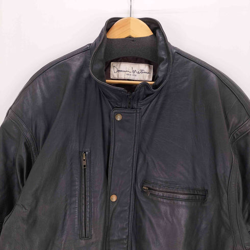 DOMANI MATIMU ジップアップラムレザージャケット メンズ JPN:L