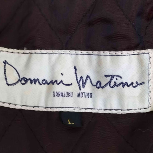 DOMANI MATIMU ジップアップラムレザージャケット メンズ JPN:L