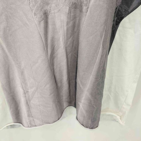 エムエムシックスメゾンマルジェラ MM6 Maison Margiela 転写 プリント クルーネックTシャツ レディース import:S