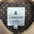 ランバンオンブルー LANVIN en Bleu ウールナイロン 裏地ドット ステンカラーコート レディース JPN:36