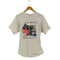 スクリーンスターズ SCREEN STARS USA製 80-90S 猫 メッセージ プリント Tシャツ メンズ import:L