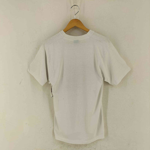スクリーンスターズ SCREEN STARS USA製 80-90S 猫 メッセージ プリント Tシャツ メンズ import:L