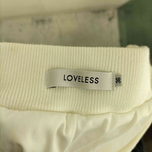 LOVELESS ニットワイドパンツ レディース JPN:36
