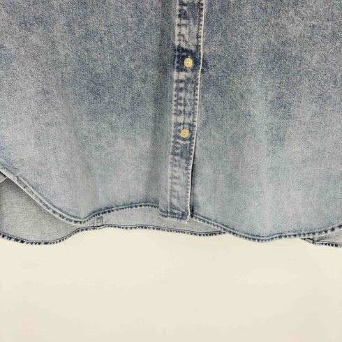 ウィムガゼット Whim Gazette 11oz ケミカル デニム シャツ ワンピース レディース FREE