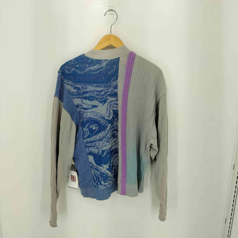 マメクロゴウチ Mame Kurogouchi Marble Jacquard Knitted Pullover マーブル ジャガード ニット レディース JPN:1