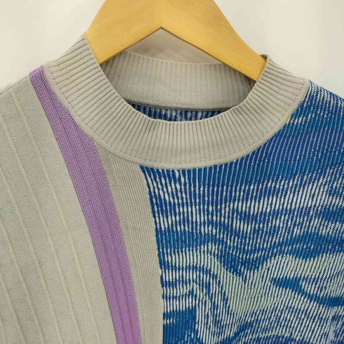 マメクロゴウチ Mame Kurogouchi Marble Jacquard Knitted Pullover マーブル ジャガード ニット レディース JPN:1
