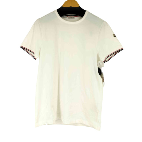 モンクレール MONCLER 23SS アイコンワッペン ストレッチ バインダーネック Tシャツ メンズ import:L