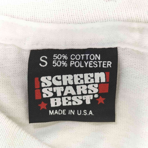 スクリーンスターズ SCREEN STARS USA製 80S プリント Tシャツ メンズ import:S