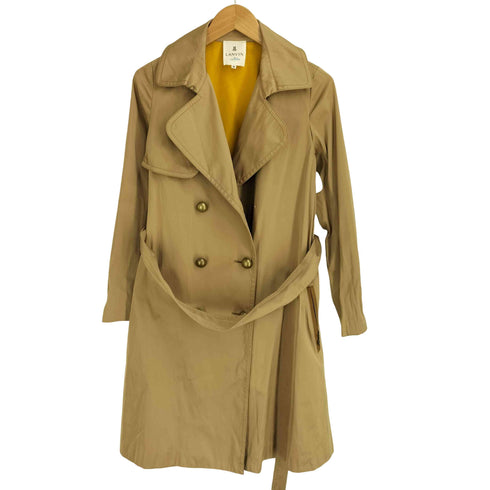 ランバンオンブルー LANVIN en Bleu ダブルブレスト トレンチコート レディース JPN:36