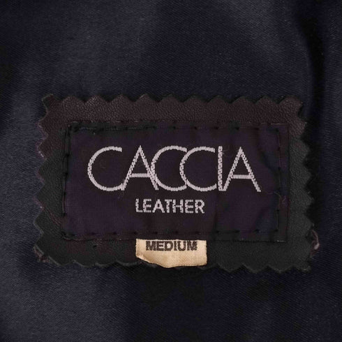 CACCIA レザーフーデッドジャケット メンズ JPN:M