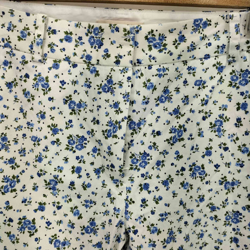 ブルックスブラザーズ BROOKS BROTHERS 花柄 テーパード スラックスパンツ レディース  2