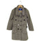 バーバリーブルーレーベル BURBERRY BLUE LABEL 裏地ノバチェックナイロントレンチコート レディース 36