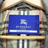 バーバリーブルーレーベル BURBERRY BLUE LABEL 裏地ノバチェックナイロントレンチコート レディース 36