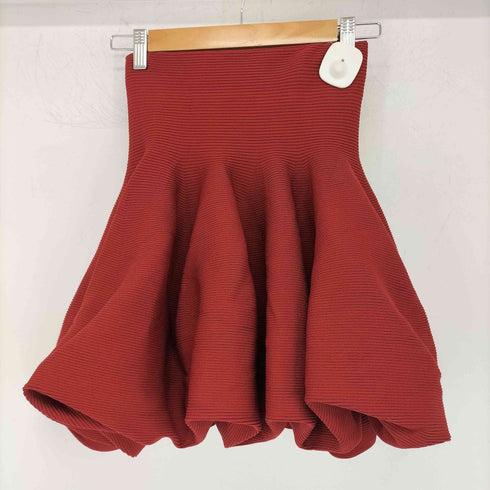 エイミーイストワール eimy istoire ニットバルーンミニスカート レディース FREE