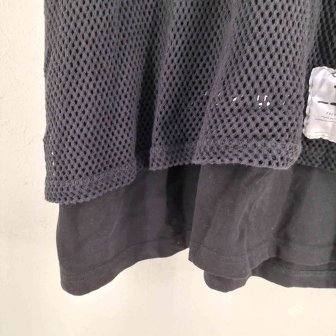 ルームサーティーン ROOM.13 25SS メッシュ レイヤード Tシャツ メンズ JPN:2