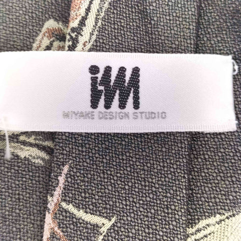 アイムイッセイミヤケ im ISSEY MIYAKE 90S シルク100総柄ネクタイ メンズ