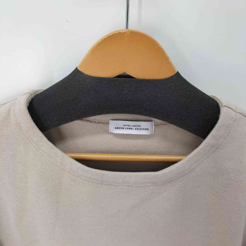 ユナイテッドアローズグリーンレーベルリラクシング UNITED ARROWS green label relaxing クルーネック カットソー レディース