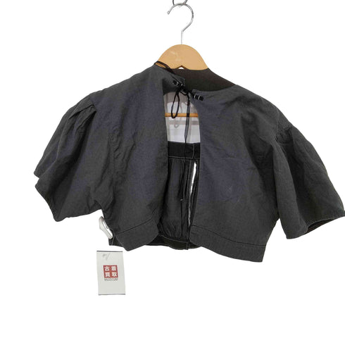 ビームスボーイ BEAMS BOY 23SS バックトゥフロント コットン ボレロ ショートスリーブ レディース