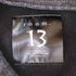 ルームサーティーン ROOM.13 24AW layered turtle neck バイカラーメルトン地トップス メンズ JPN:2