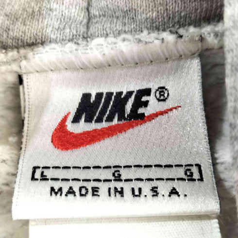 ナイキ NIKE 90S USA製 フロントロゴプリントパーカー メンズ
