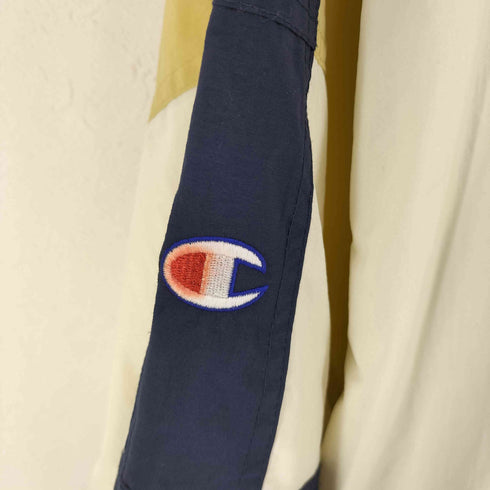 チャンピオン Champion AUTHENTIC APPAREL マルチカラー企業ロゴナイロンジャケット メンズ XXL