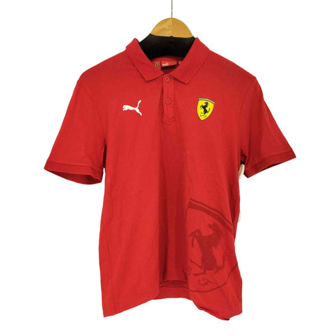 プーマ PUMA 企業ロゴ スポーツウェア クラウドスパン 半袖 ポロシャツ メンズ import:M