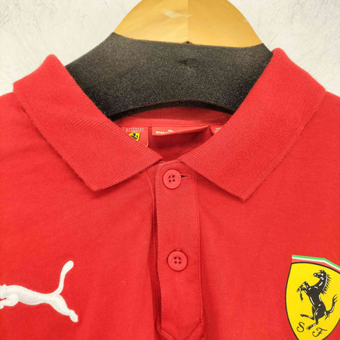 プーマ PUMA 企業ロゴ スポーツウェア クラウドスパン 半袖 ポロシャツ メンズ import:M