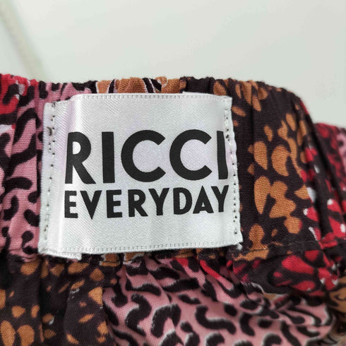 RICCI EVERYDAY 総柄 アフリカンスカート レディース