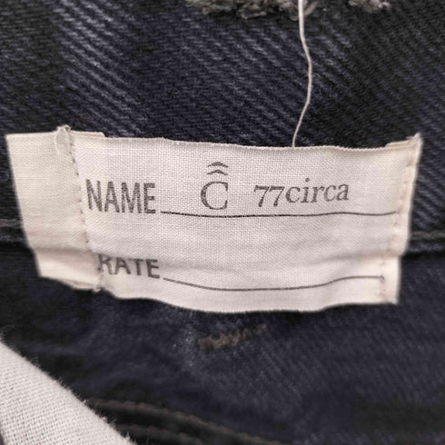 ナナナナサーカ 77circa リメイク 再構築 フレア デニムパンツ レディース