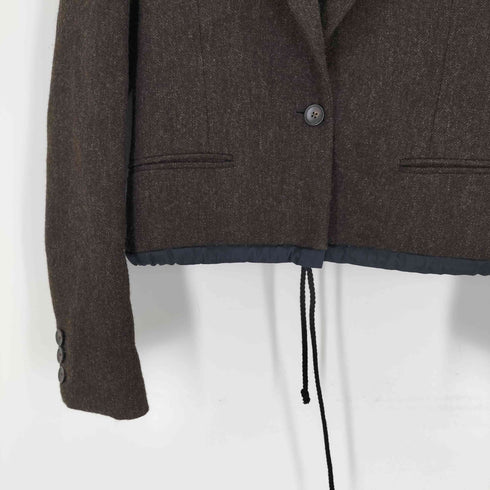 ヴェロニクブランキーノ Veronique Branquinho ウールテーラードジャケット レディース 38