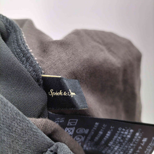 スピックアンドスパン Spick and Span ダブルクロスツータックパンツ レディース JPN:38