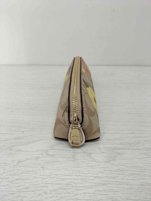 コーチ COACH シグネチャー フローラルクラスター柄 ペンケース レディース