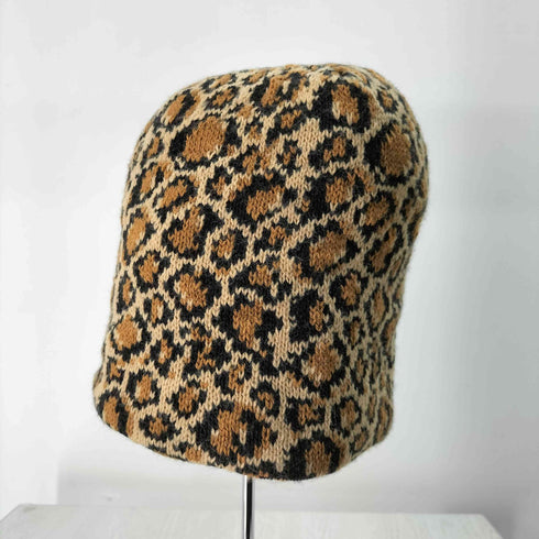 ニューヨークハット NEWYORK HAT&CAP CO. レオパードニット帽 メンズ