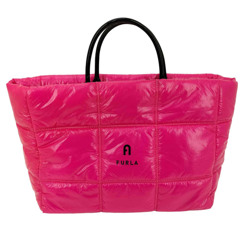 フルラ FURLA OPPORTUNITY オポチュニティ パファー ナイロン キルティングトートバッグ レディース FREE