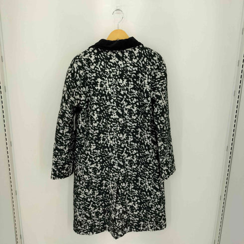 アニエスベー agnes b. PARIS ジャガード チェスターコート レディース 38