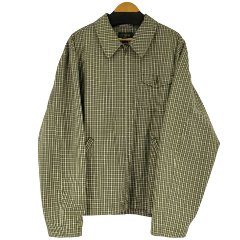 ジェイクルー J.CREW 90S 巨人タグ チェック ジップアップ ジャケット メンズ JPN:XL