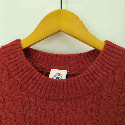 ヘムラインケーブルプルオーバーニット レディース JPN:38