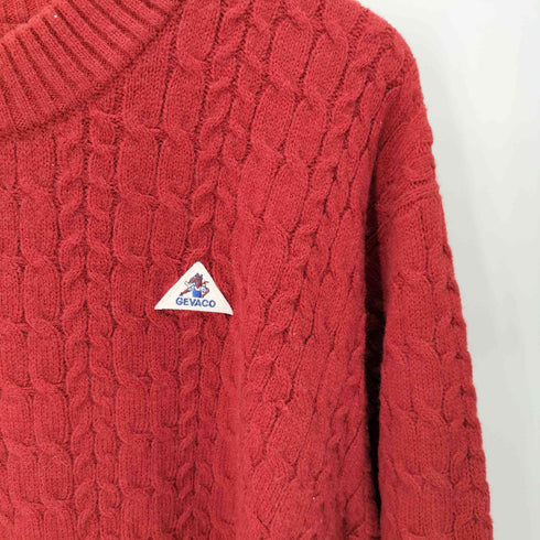 ヘムラインケーブルプルオーバーニット レディース JPN:38