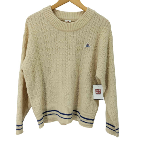 ヘムラインケーブルプルオーバーニット レディース JPN:38