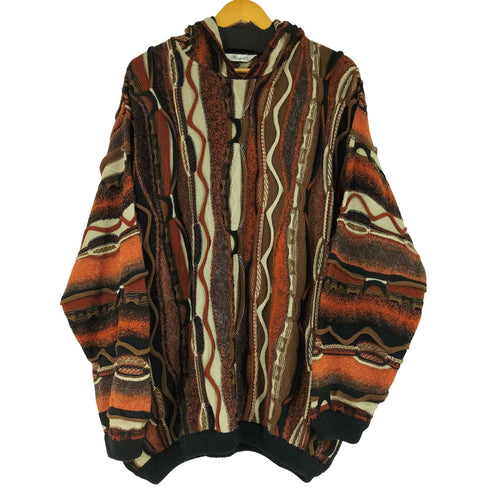 Bergali 3D ニットパーカー メンズ 3XL