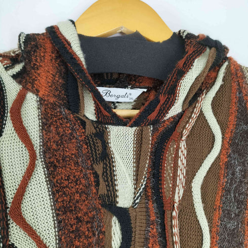 Bergali 3D ニットパーカー メンズ 3XL