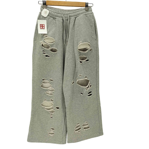 スライ SLY 25AW DAMAGE SW PANT ダメージ スウェット パンツ レディース FREE