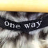 ワンウェイ one way 内側レオパードファージップパーカー y2k レディース JPN:M
