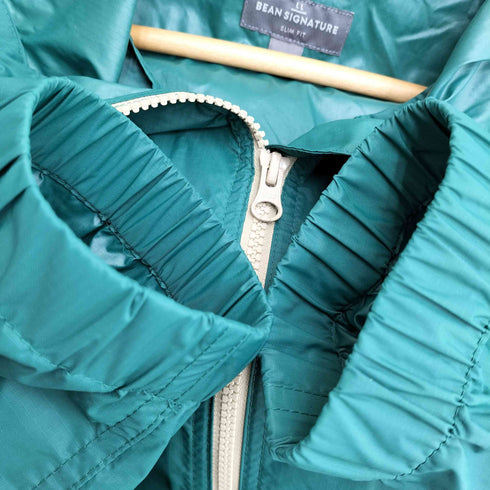 エルエルビーンシグネチャー L.L.Bean SIGNATURE SLIM FIT ロゴ刺繍 リップストップ アノラックジャケット レインパーカー メンズ import:L