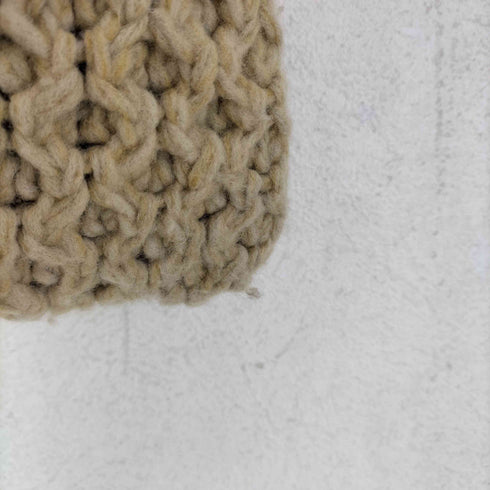 N NUMBER 裏地ペイズリー ウールニットバッグ メンズ