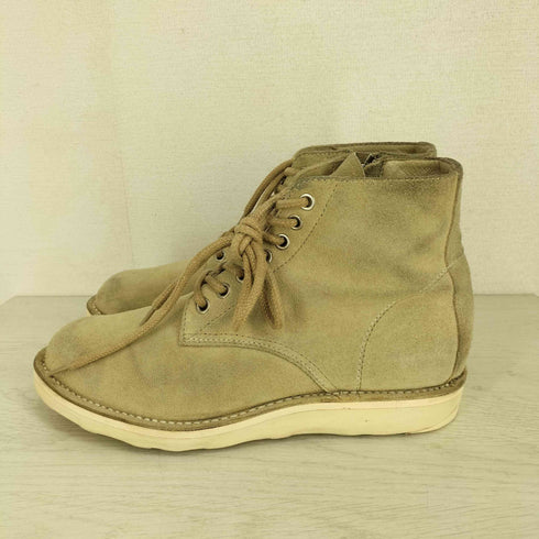 ソフネット SOPHNET. HOLE ZIP UP WORK BOOTS サイドジップ 牛革 メンズ JPN:25