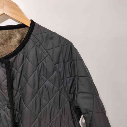 ラベンハム LAVENHAM 別注 チェックリバーシブルコート レディース 36